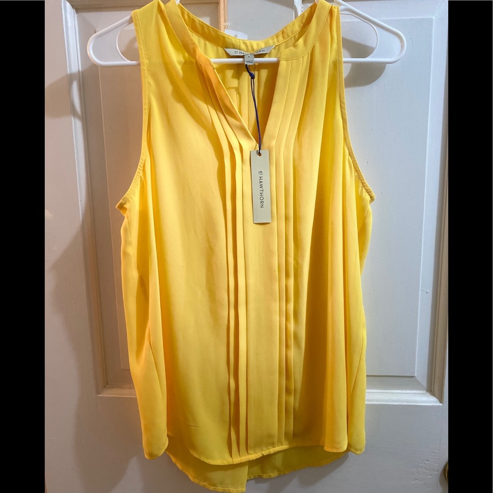 NET 41Hawthorne stitch fix yellow top